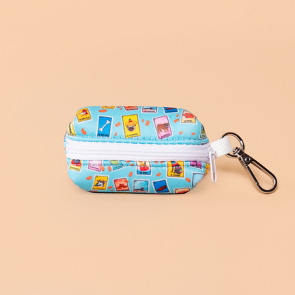 Dog Lotería Poop Bag Pouch